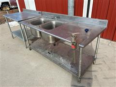 Eagle Group Stainless Preparation Tables 