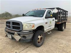 2009 Dodge RAM 5500 S/A Flatbed Truck 