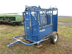 2015 Priefert S04 Squeeze Chute W/ Carriage 