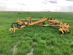 1990 Vermeer R23 Twin Basket Rake 