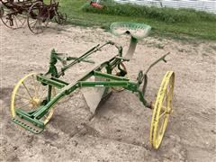 John Deere 1 Bottom Ride Behind Plow 22" Blade 