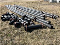 HDPE Dredging Pipe W/ Misc Elbows & Junctions 