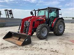 2022 Massey Ferguson 4710 MFWD Tractor W/Loader 