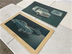 Chevrolet Vintage Dealership Display Posters 