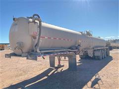 2014 Troxell Tri/A Aluminum Insulated Vacuum Tanker W/Front & Rear Lift 
