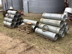 12” X 140 Ft Of Aeriation Pipe 