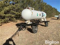 1000-Gallon Anhydrous Tank & Trailer 