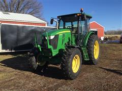 2013 John Deere 6140D MFWD Tractor 