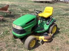 2006 John Deere 145 Automatic Riding Lawnmower 