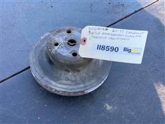 67-77 Chevrolet 2 Groove Pulley 