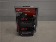 Milwaukee M18 Red Lithium High Output XC6.0 Batteries 