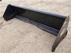 Quick Attach Skid Steer Mount Snow Pusher 