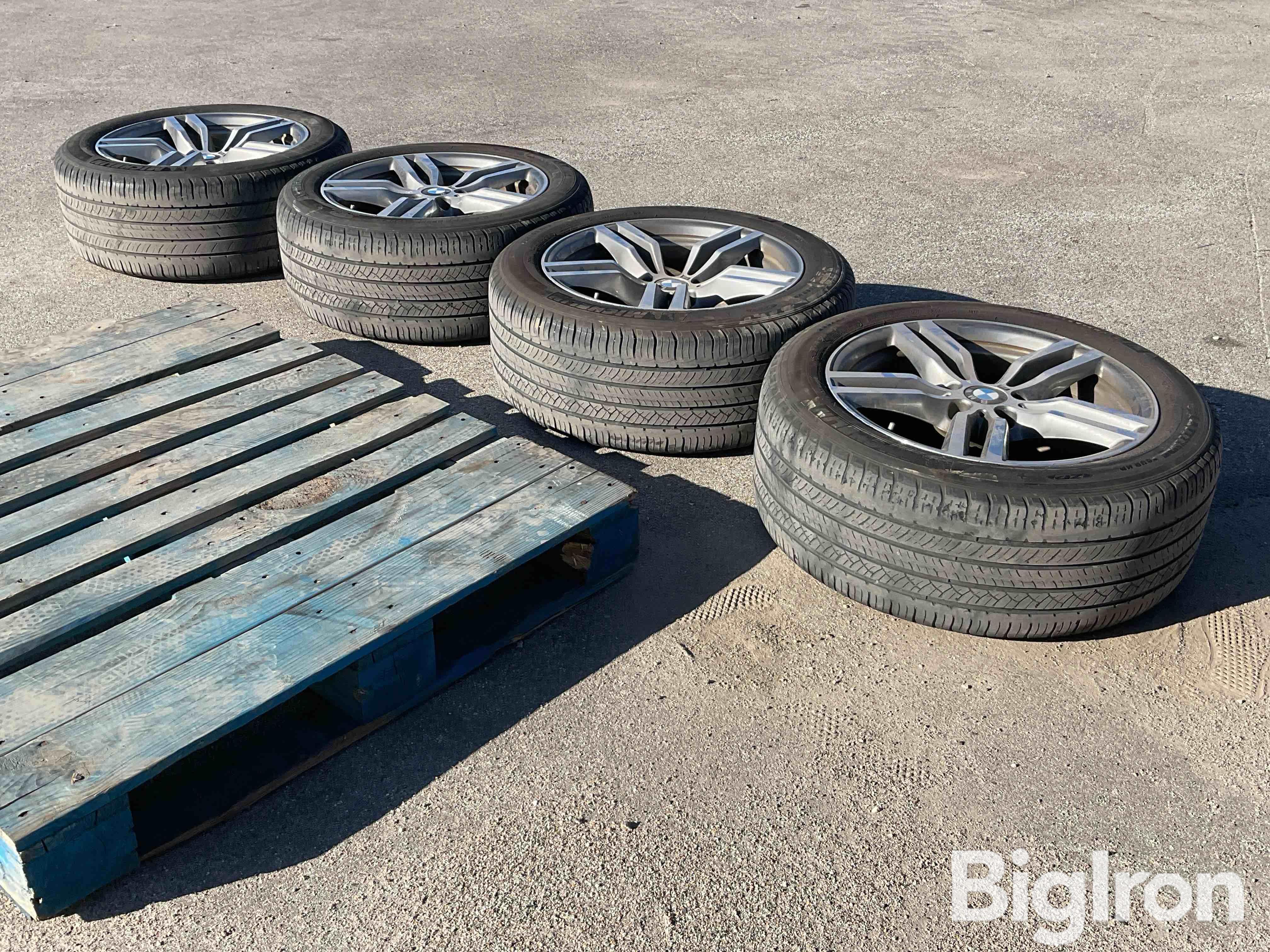 Michelin 255/50R19 Tires On BMW Rims 