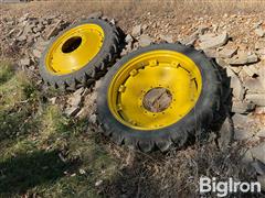 John Deere 230/95R40 Tires & Rims 