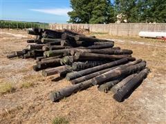 Wooden Fence Posts 