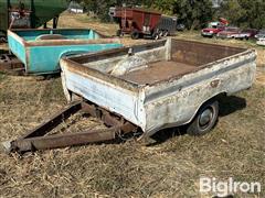 Shop Built S/A Pickup Box Trailer 