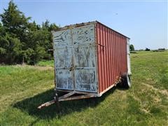 Shop Built Livestock Cattle Breeding Trailer 