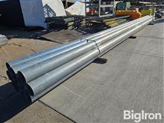 8" Galvanized 40' Steel Pipe 