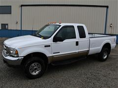 2000 Ford F250 Super Duty 4x4 Extended Cab Pickup 