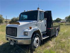 1997 Freightliner FL70 S/A Flatbed Utility Truck 