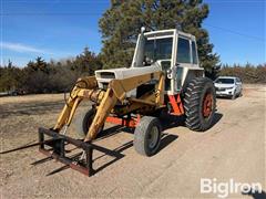 1974 Case 970 Tractor W/Loader 