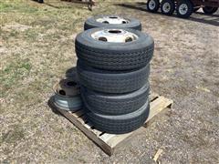 Goodyear Trailer Tires W/Rims 