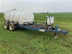 Schaben 1235-Gallon T/A Liquid Fertilizer Nurse Tank Trailer 