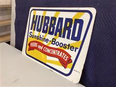 Hubbard Feed And Concentrates Sign 