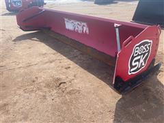 2017 Boss BXP TRP 12’ Skid Steer Box Snow Plow 