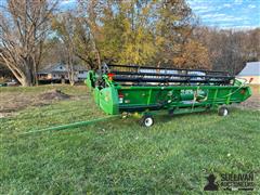 2013 John Deere 625F 25’ Platform Header W/Header Cart 