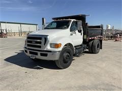 2012 Ford F750 S/A Dump Truck 