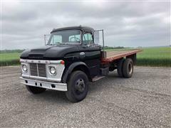 1968 Ford COE N600 Cabover Flatbed Truck 