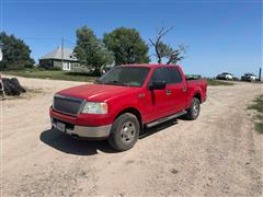 2005 Ford F150 XLT 4x4 Crew Cab Pickup 