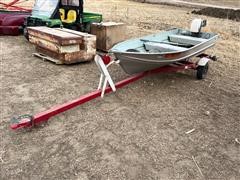 1974 Appleby Rowboat & Trailer 
