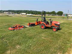 2017 Kubota BX2670 Compact Utility Tractor & Attachments 