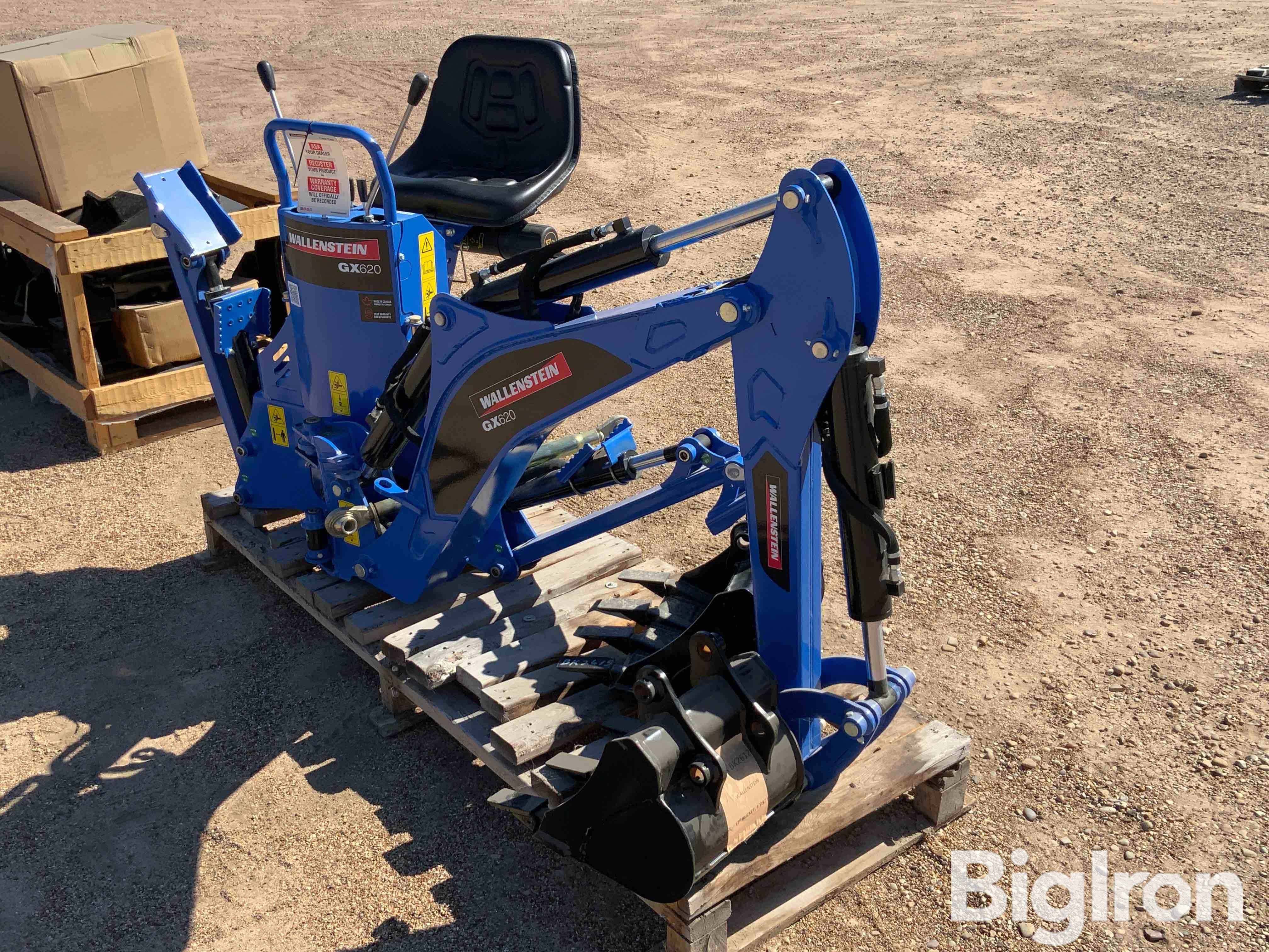 Wallenstein GX620 Backhoe Attachment 