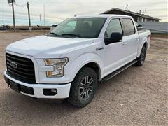 2015 Ford F150 XL FX4 4x4 Crew Cab Pickup 