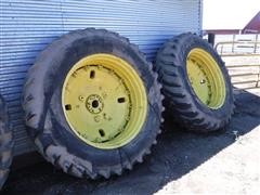 John Deere 4650 42" Cast Hubs & 18.4R42 Tires 