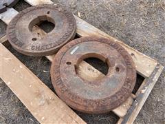 Newell Sanders Plow Weights 