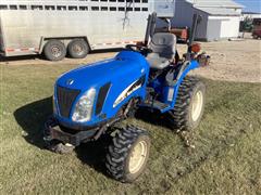 New Holland TC24DA MFWD Compact Utility Tractor 