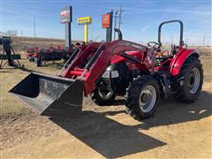 2019 Case IH Farmall 90C MFWD Tractor W/Loader 