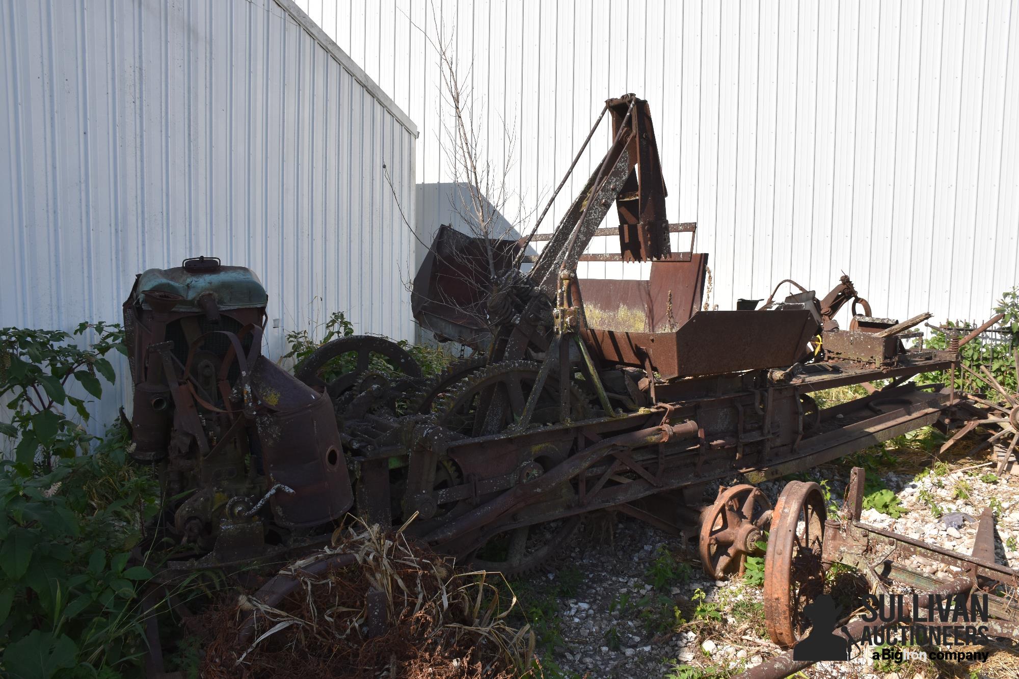 Antique Hay Bale Presser Parts 