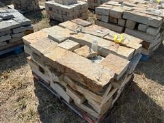 4” X 8” Oklahoma Gray/Brown Sandstone Edging 