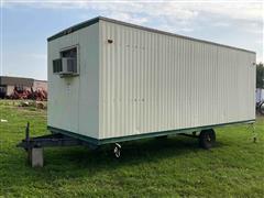 8' X 20' Enclosed S/A Jobsite Trailer 