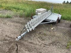 Glen Martin Engineering S/A Communications Antenna Trailer 