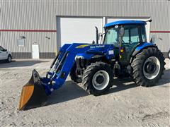 2010 New Holland TD5050 MFWD Tractor W/Loader 