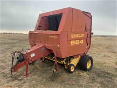 New Holland 664 Big Round Baler 