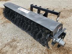 2023 JCT Skid Steer Mount Rotary Broom 