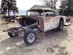 1955 Chevrolet HT Gasser Custom Built Race Car For Parts 