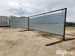 2024 D&S Heavy Duty Portable Free Standing Windbreak Panels 